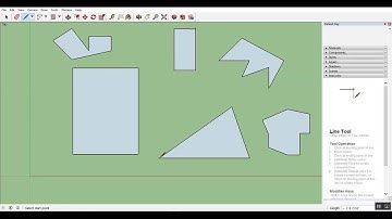 SketchUp essential training (line tool)