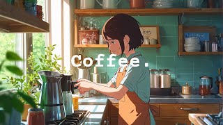 Morning Coffee ☕️ Deep focus study/work [lofi jazz- lofi-chill mix]