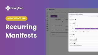 How to Create Recurring Manifests in Binary Cloud | New Feature Demo