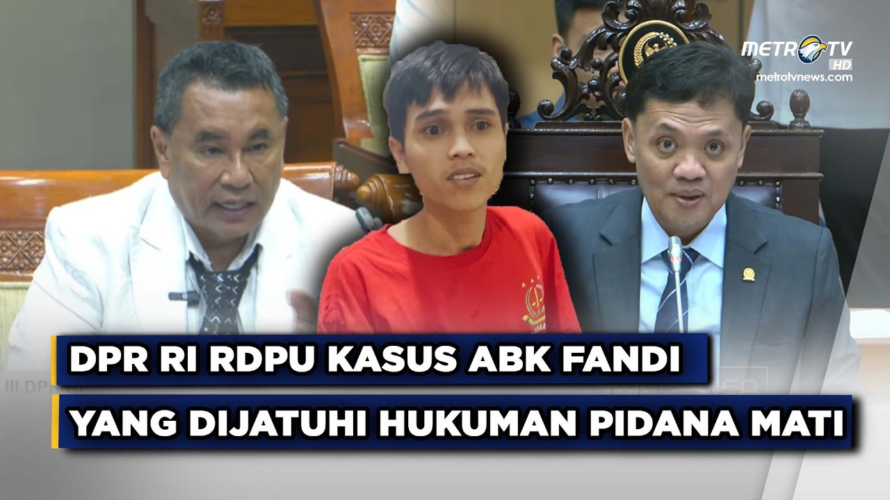 BREAKING NEWS - KELUARGA ABK FANDI & HOTMAN PARIS RDPU DENGAN KOMISI III DPR RI