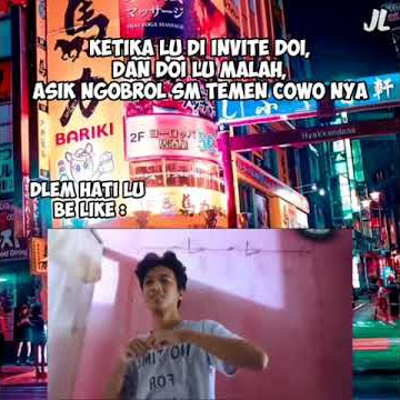 STORY WA 30 DETIK 'GW BE LIKE'KETIKA LU DI INVITE DOI DAN DOI LU MALAH ASIK NGOBROL SAMA TEMEN COWO'