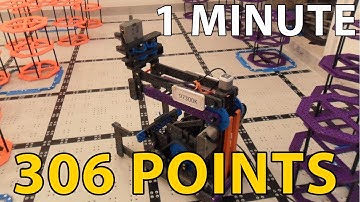Max Score in 1 Min! - VEX IQ Rise Above 306 points