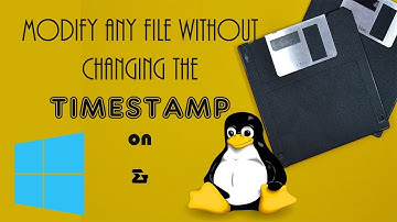 Awesome Trick | Change a file without affecting its modified time | Linux & Windows