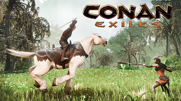 Conan Exiles / Выращиваем лошадь