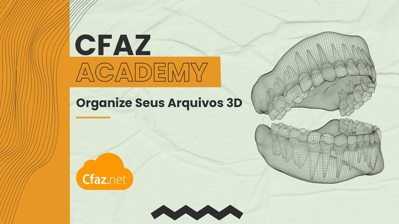 🦷 Modelos 3D na Radiologia Odontológica | Como Usar STL, OBJ e PLY no Cfaz.net