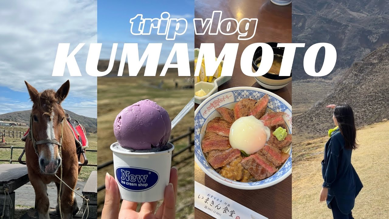 [Поездка в Кумамото] Насладитесь изысканной едой и осмотром достопримечательностей Асо / Экскурси...