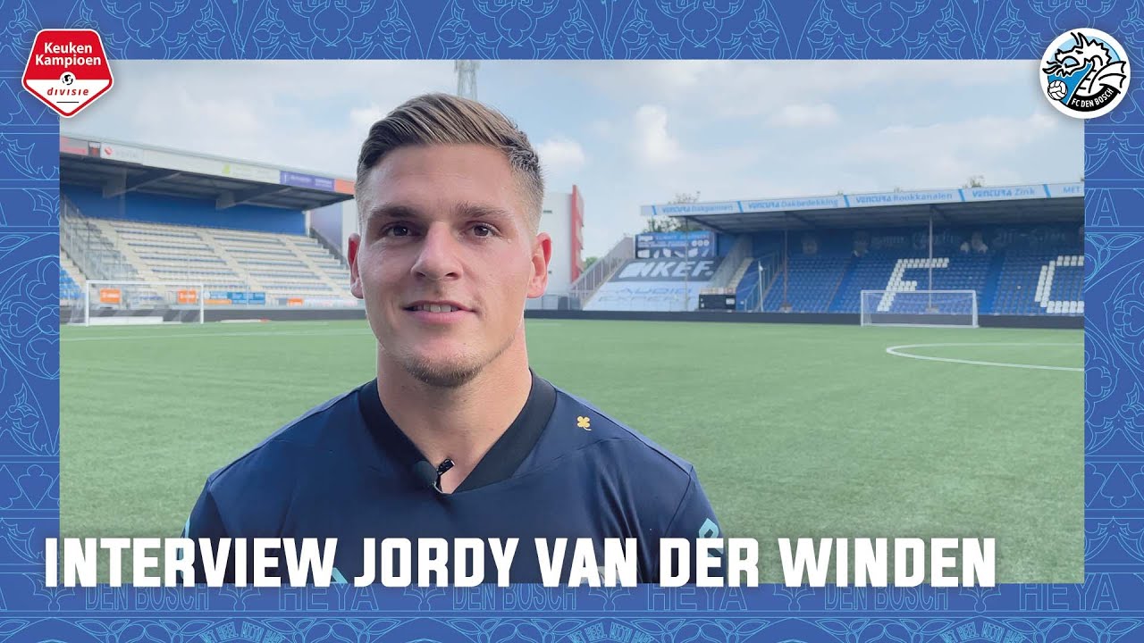 Interview Jordy Van Der Winden Over De Wedstrijden Tegen Ado En Roda Jc Youtube