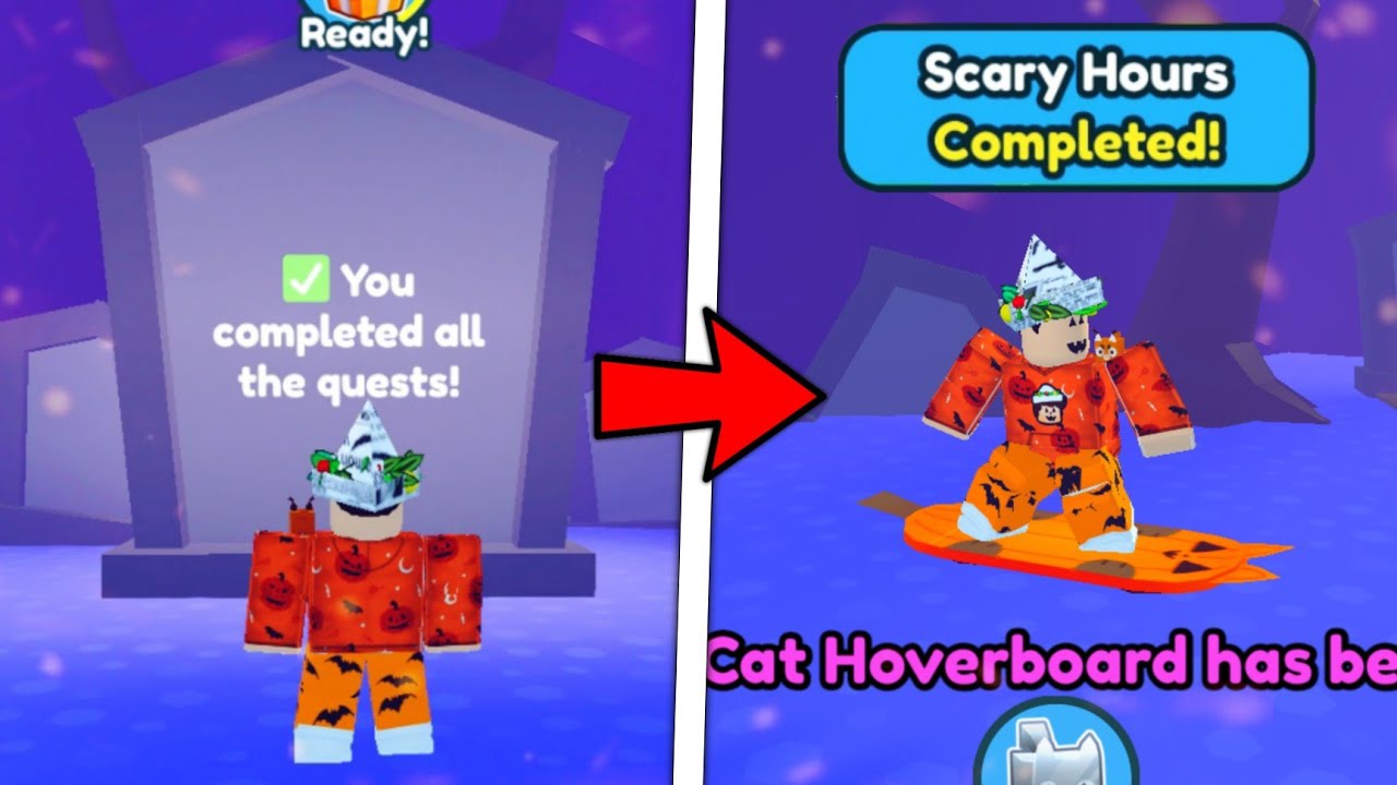 🥳 I did all the HALLOWEEN QUESTS and got a