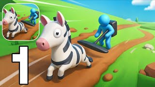 Zoo Clean Up – Power Washer - Gameplay Walkthrough Part 1 - Cleaning the Zoo (iOS, Android) screenshot 5