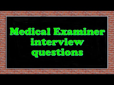 medical examiner interview questions youtube medical device interview questions