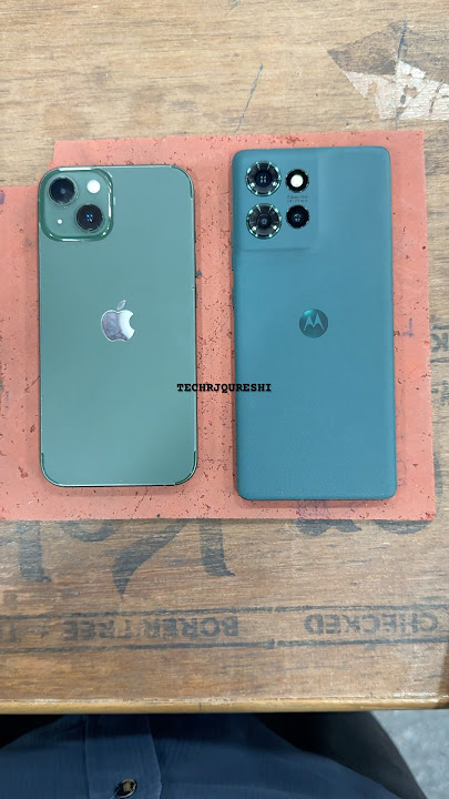 Motorola Edge 50 vs iPhone 13❗️Camera Test❗️#trending #camaratest #shorts