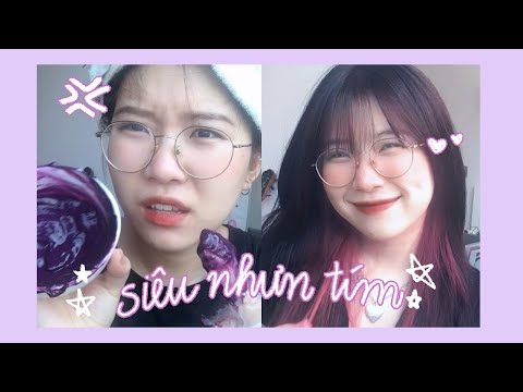 💇🏻‍♀️ dyeing my hair at home 💇🏻‍♀️// tự nhuộm tóc tại nhà siêu dễ ai cũng làm được 🥰 | nhuộm tóc highlight là gì