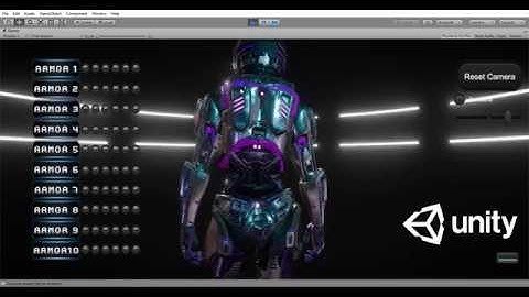Sci-Fi Armor 5 Unity