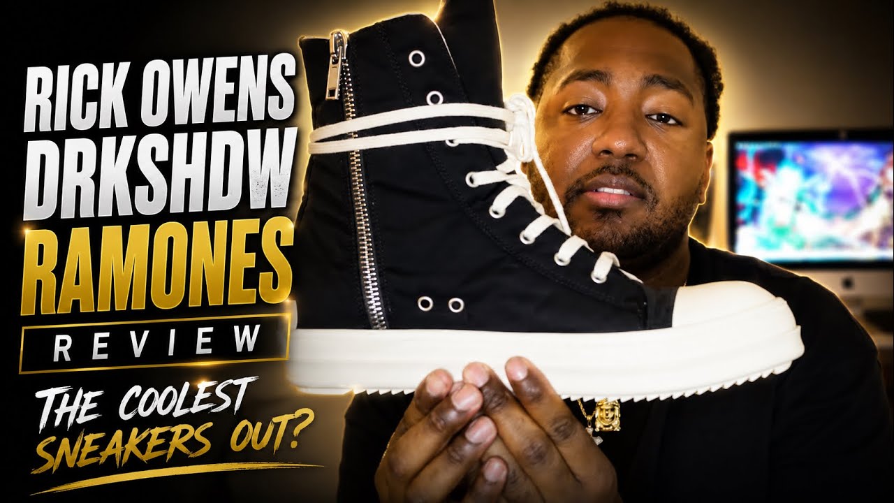 Rick Owens DRKSHDW Ramones Review | The Coolest Sneakers Out