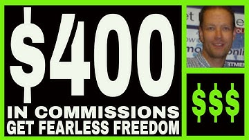 Get Fearless Freedom Review - $400 In Commissions - 100% High Ticket Commissions.