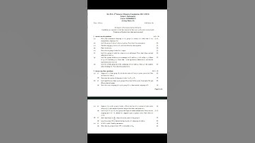 BU B.sc Math Sem-6 2021 Group Theory 2 Question Paper DSE33 #previousyearquestions #mathematics#exam