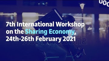 Sharing Cultures: 7th International Workshop on the Sharing Economy, Barcelona | UOC