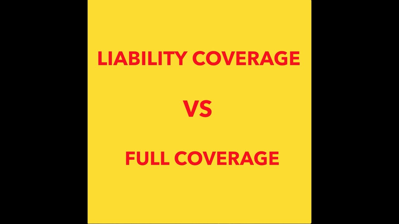 Full Coverage vs. Liability: Which Is Better? - Call Jacob Emrani