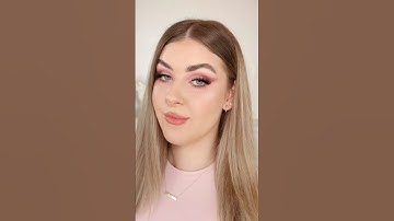 Easy Pink Glam Eyeshadow Tutorial 💖 | ColourPop Smoke N Roses Palette