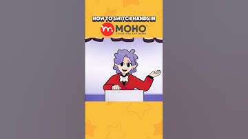 How to switch between hand poses in moho!