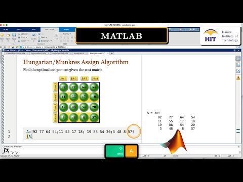 Matlab | Hungarian/Munkres Assign Algorithm