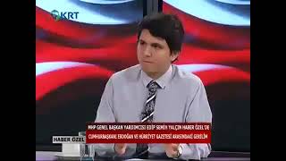 MHP Genel Başkan Yardımcı Semih Yalçın," Erdoğan  Vatana İhanetten Yargılanmalı "Yıl 2015