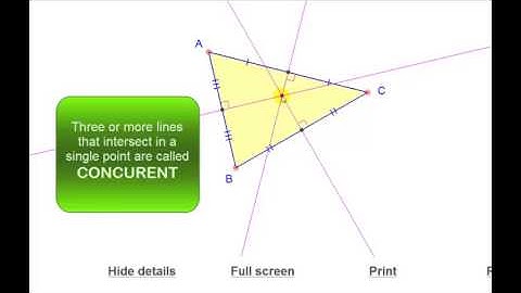 5 1 1 Perpendicular Bisectors