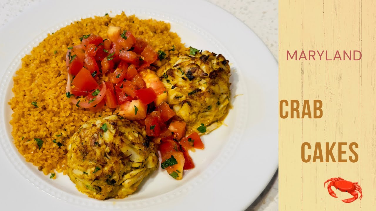 Broiled Jumbo Lump Maryland Crab Cakes YouTube