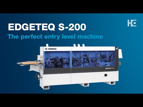 HOMAG EDGETEQ S-200 | The perfect entry-level machine