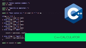 Advanced calculator in C++