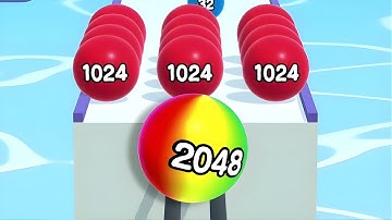BALL RUN 2048 ــ Original Game (Level 175-176) Walkthrough Android, iOS