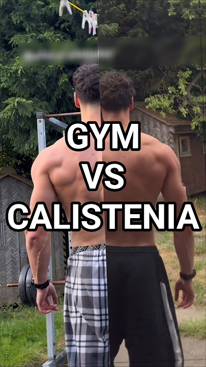 DEJÓ el gym por la CALISTENIA 🤯😱 #gym #calistenia #gymrat #fitness
