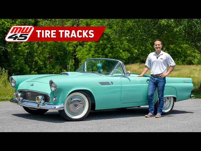 1955 Ford Thunderbird | MotorWeek Tire Tracks - YouTube