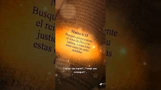Primero☝️ lo primero: Mateo 6:33#Cristiano #Reflexión #Jesús #Dios #Fe