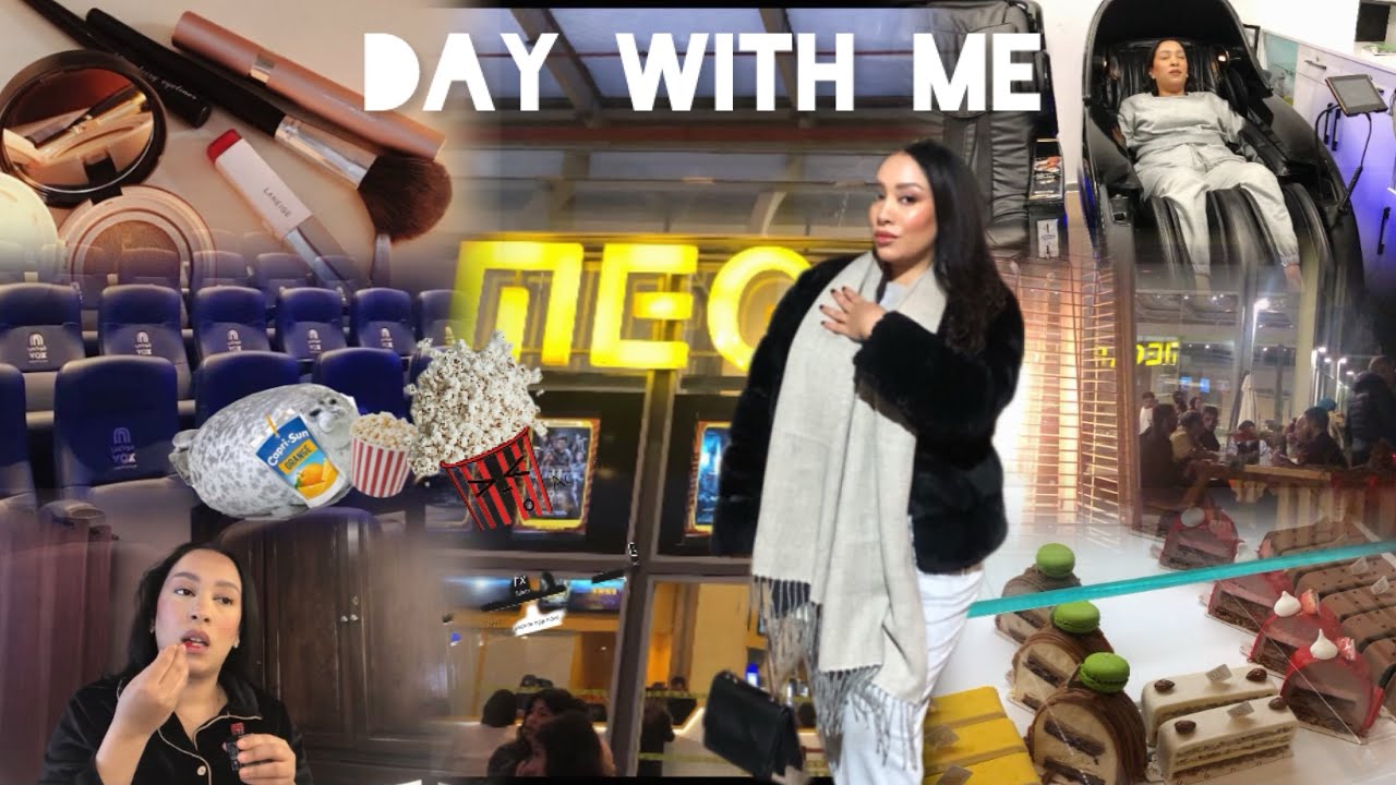 Grwm / cinéma 🎀 خريجة مع راسي 🙂VLOG - DAY WITH ME ✨
