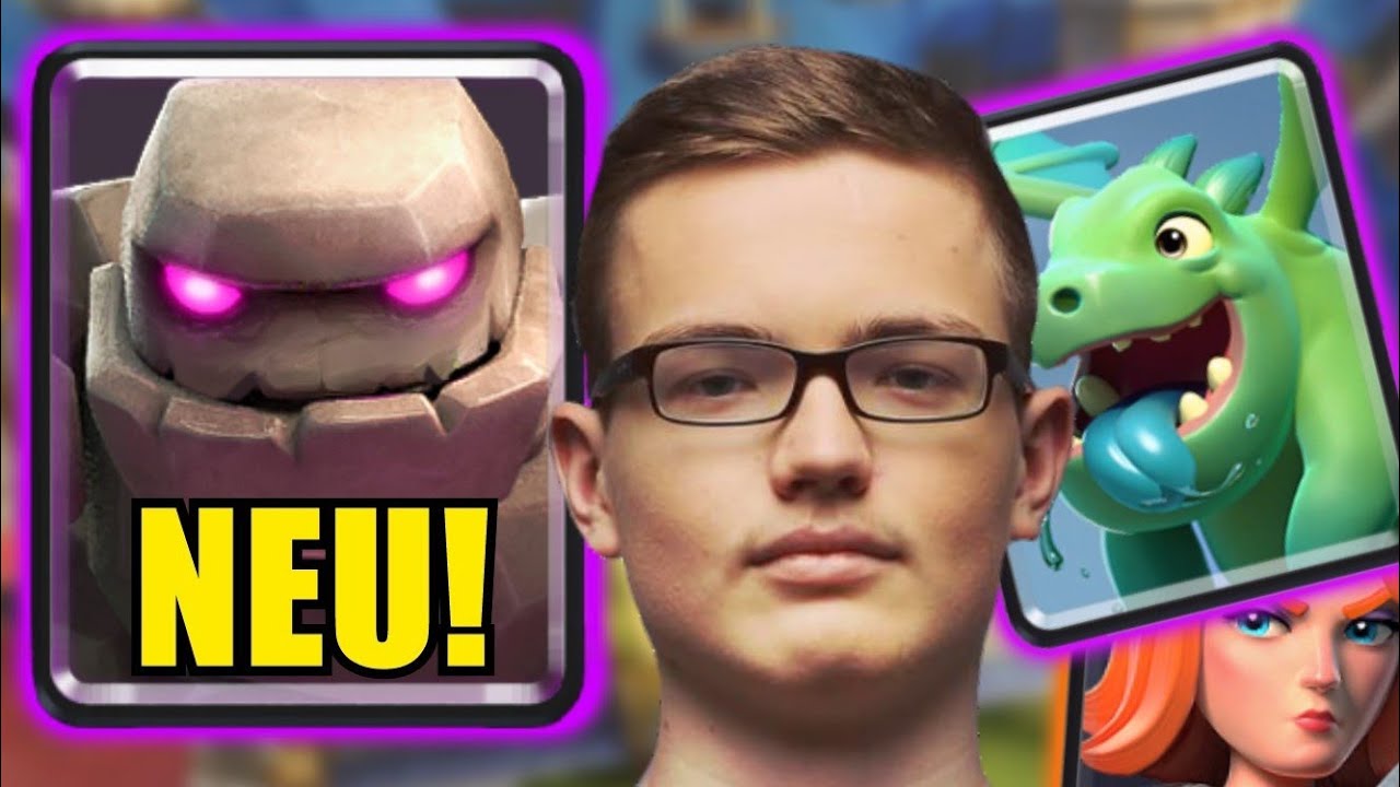 Neues Golem Deck von FLOBBY! | Siegesserie und Top 300 | Clash Royale ...