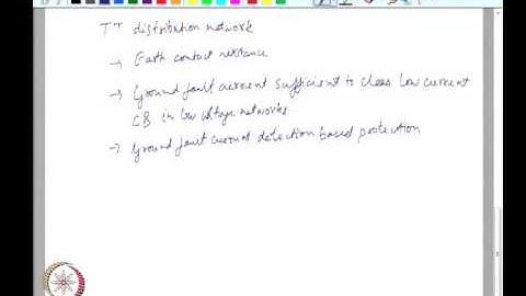 Mod-01 Lec-11 Islanding of distribution systems