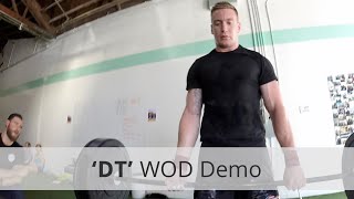 SinCity CrossFit - Work Out of the Day Max DT Complex - 4 deadlift