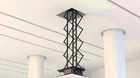 PLCS special ceiling lifts for projectors