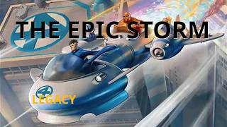 our first outing with a new car LEGACY THE EPIC STORM w/ FANTASTICAR MTGO League Magic combo TES
