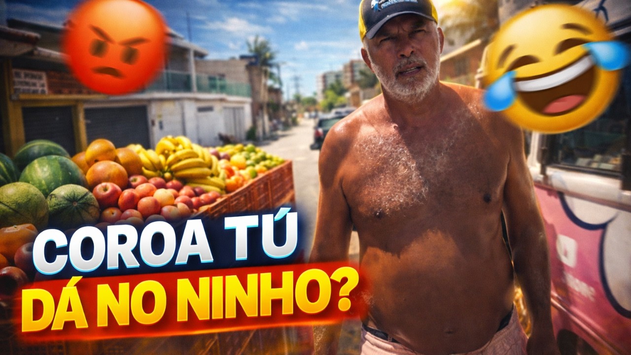 JR SÓ SABE APERRIAR O COROA DO DANONE VENCIDO 🤣 | REI DO DANONE