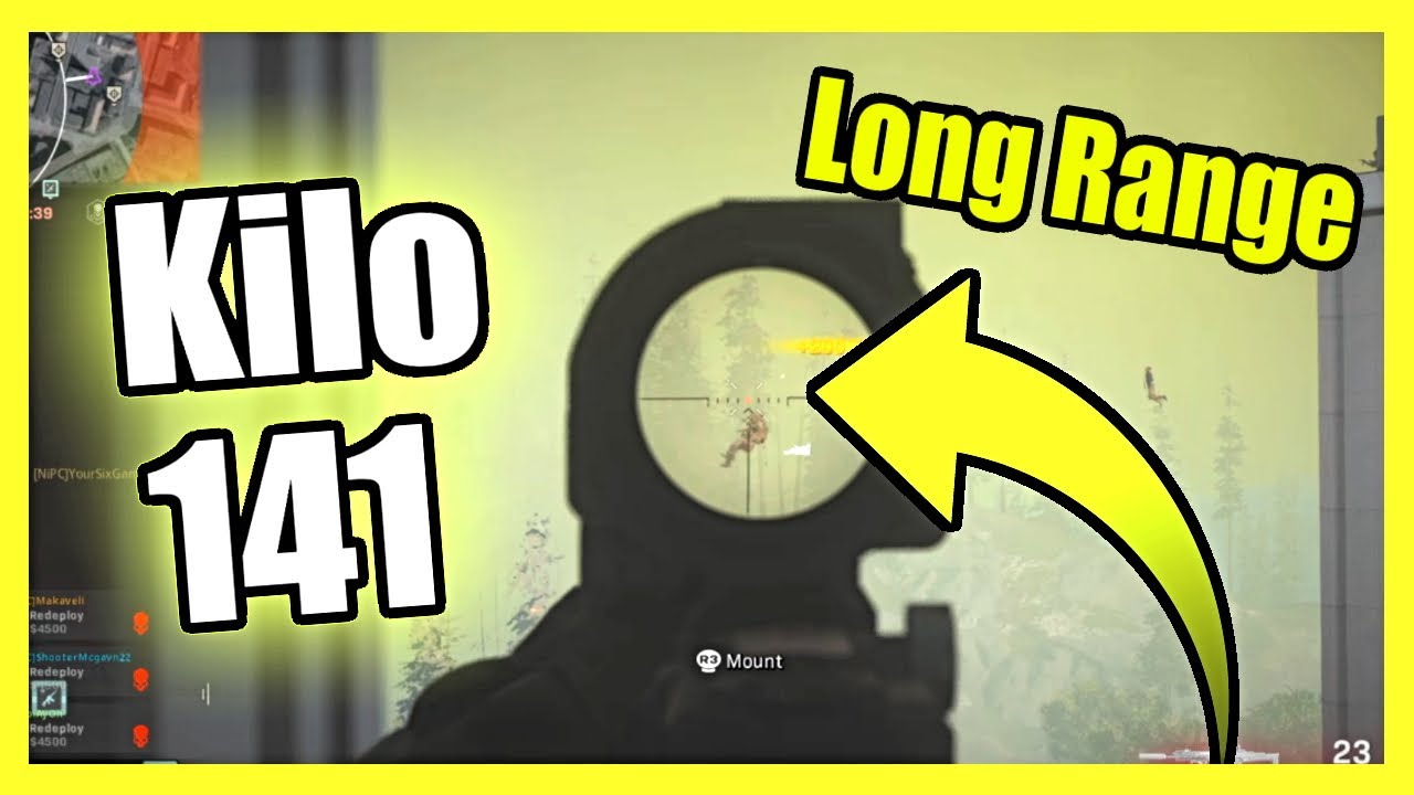 How the KILO 141 is the BEST LONG RANGE RIFLE in Call of Duty Warzone