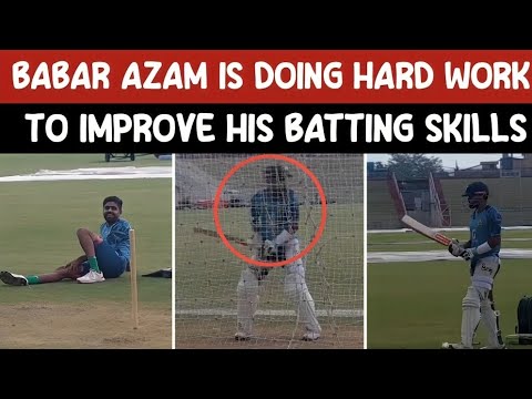 Babar Azam Improving his Batting Skills in Rawalpindi Cricket Stadium ...