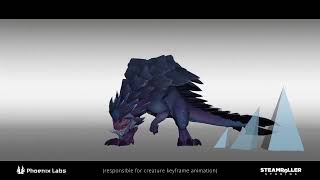 Dauntless Creature Animation Reel // Michele Le