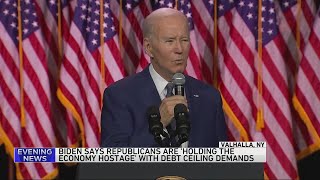 Biden pressures House Republicans on debt limit in campaign-style speech
