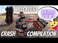 Wreckfest crash compilation !  Wrecks Flips and big hits