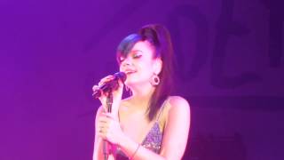 Lily Allen - Somewhere Only We Know (Live Debut) (HD) - Eventim Hammersmith Apollo - 19.12.13