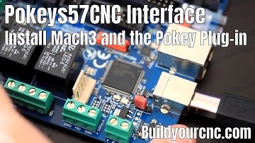 2. Install Mach3 and the pokeys57CNC Plug-in for Mach3