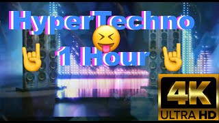 HyperTechno Sound 4K VIDEO (ULTRA HD) 2024 - Hifi Upbeat,Techno, EDM & Hard Techno vol.8