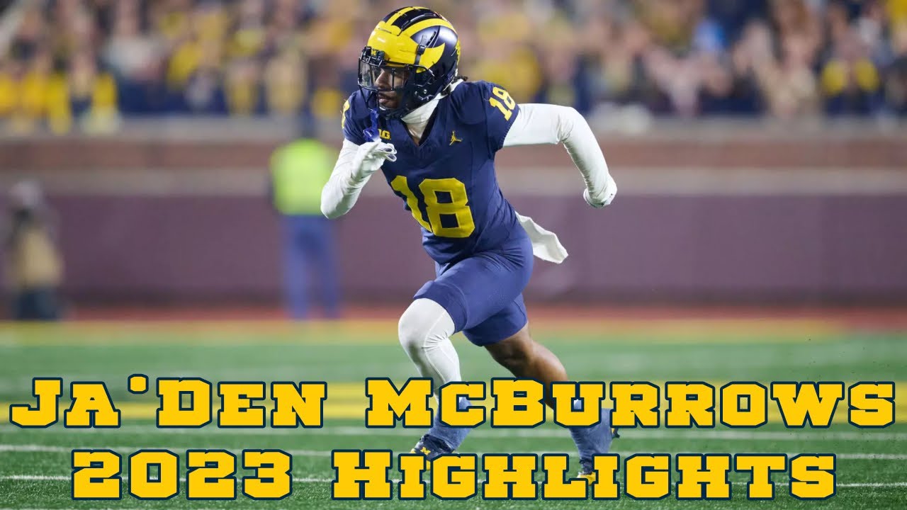 Ja'Den McBurrows 2023 Highlights